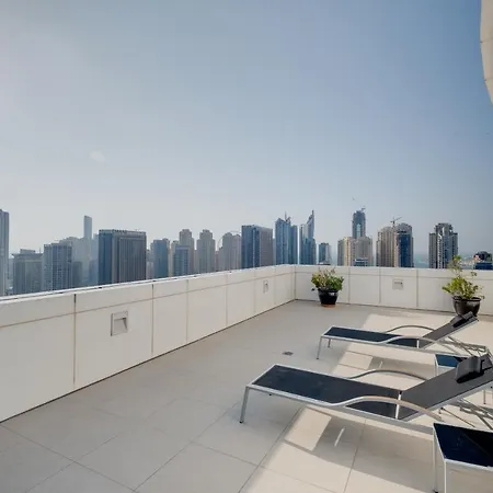 Luxury Apt - Rooftop Pool - City View Dubai Exterior photo